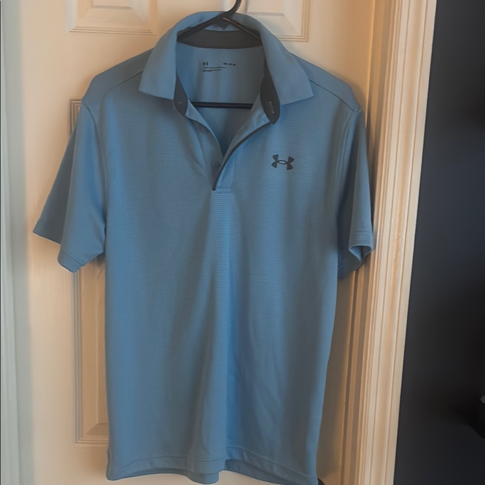 Under Armour Men's Blue Polo Shirt